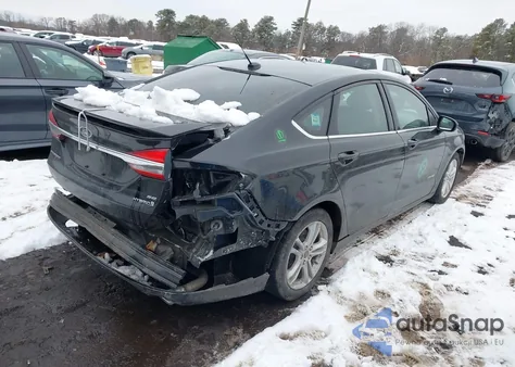 2018 Ford Fusion Hybrid Se z USA, uszkodzony, nr VIN 3FA6P0LU9JR173544